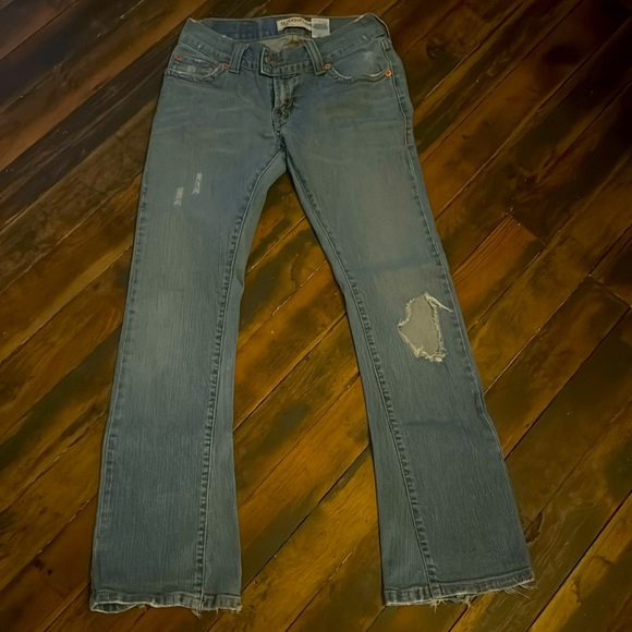 Levi's Denim - Levi jeans.  Very loved.  Size 5 slouch flare